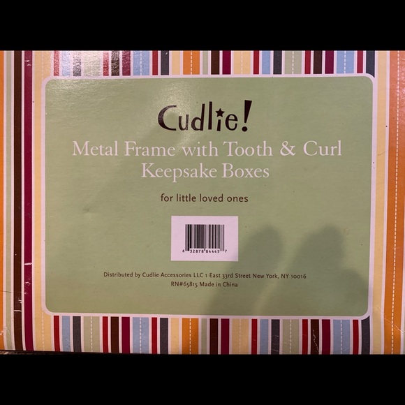 Baby Firsts Keepsake Frame, Curl, and Tooth Boxes - Picture 5 of 5